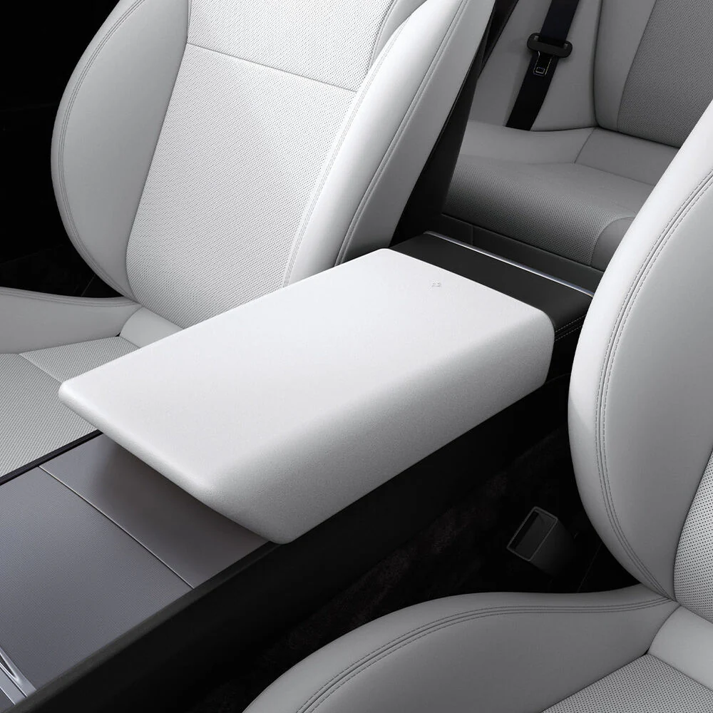 SPIGEN Tesla Y Juniper (2025-2026) Y L TO240H Console Armrest Cushion (White) - Image 5