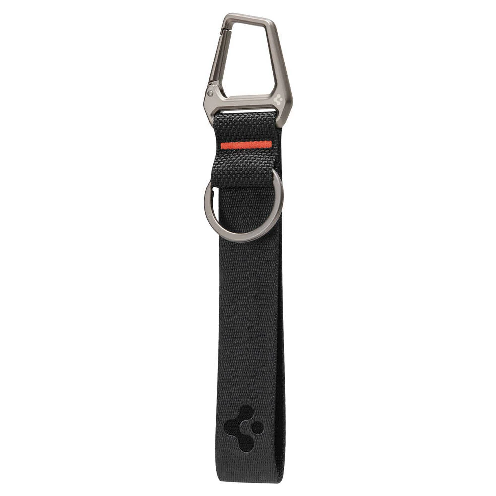 Spigen Universal Lifestyle and Travel Carabiner Black Strap + Key Ring Lifestyle and Travel - Black - Image 2