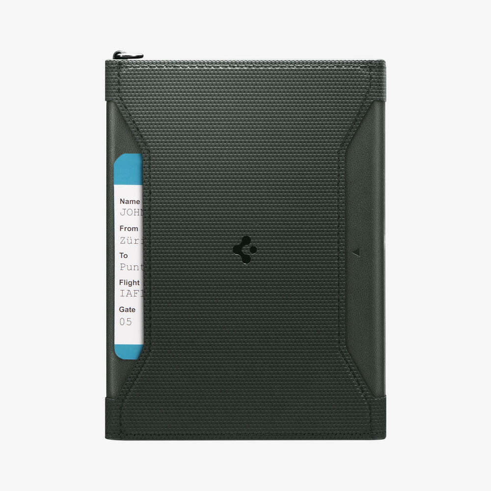 Spigen Universal Lifestyle and Travel Passport Holder Lifestyle and Travel - Military Green - Image 2