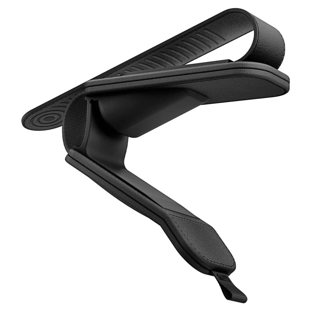 Spigen Universal Visor Leather Sunglasses Holder SH101 Automotive Accessories (Black) - Image 2
