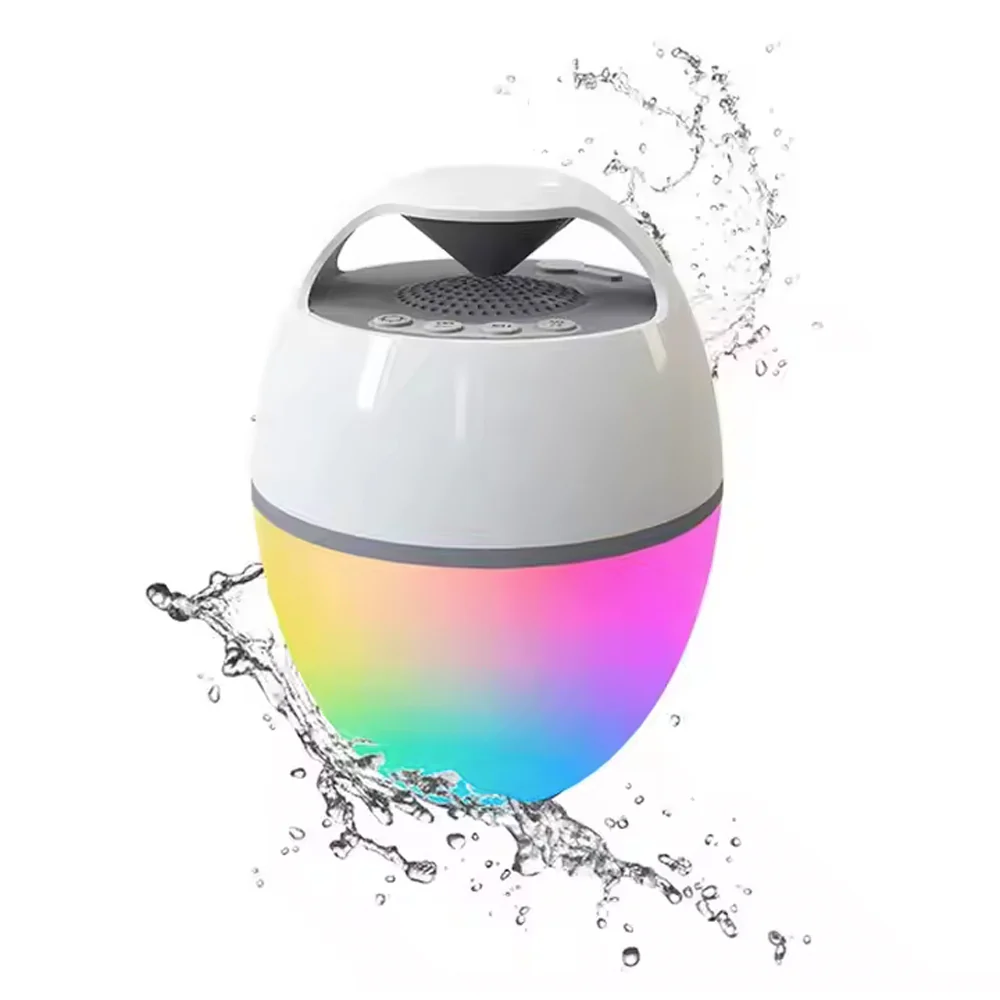 Spire Waterproof Bluetooth Speaker 6W LED with Microphone - Image 3
