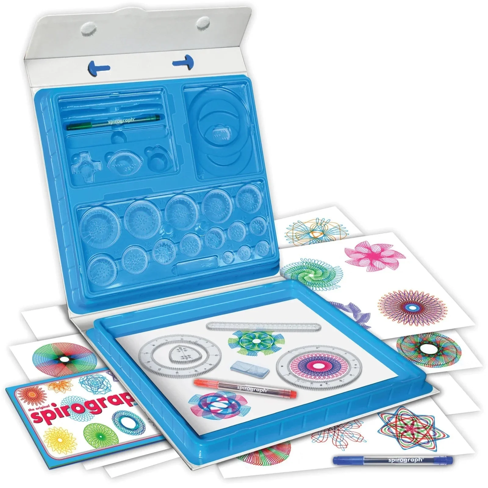 Spirograph The Original Deluxe Kit 45+ Piece Drawing Set - Image 4