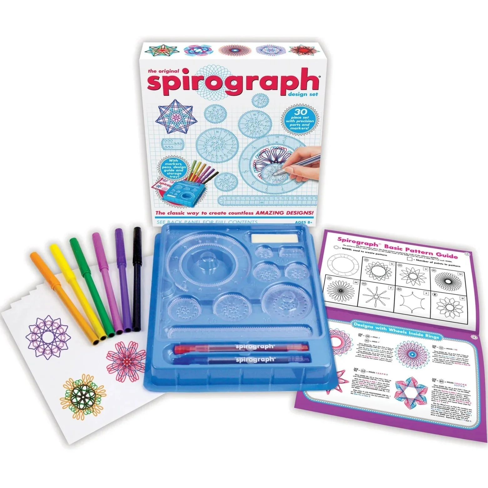 Spirograph The Original Design Set Kit 30 Piece - Image 2