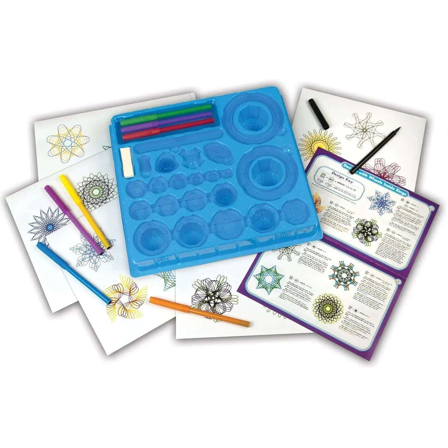 Spirograph The Original Drawing Set with Markers - Image 6