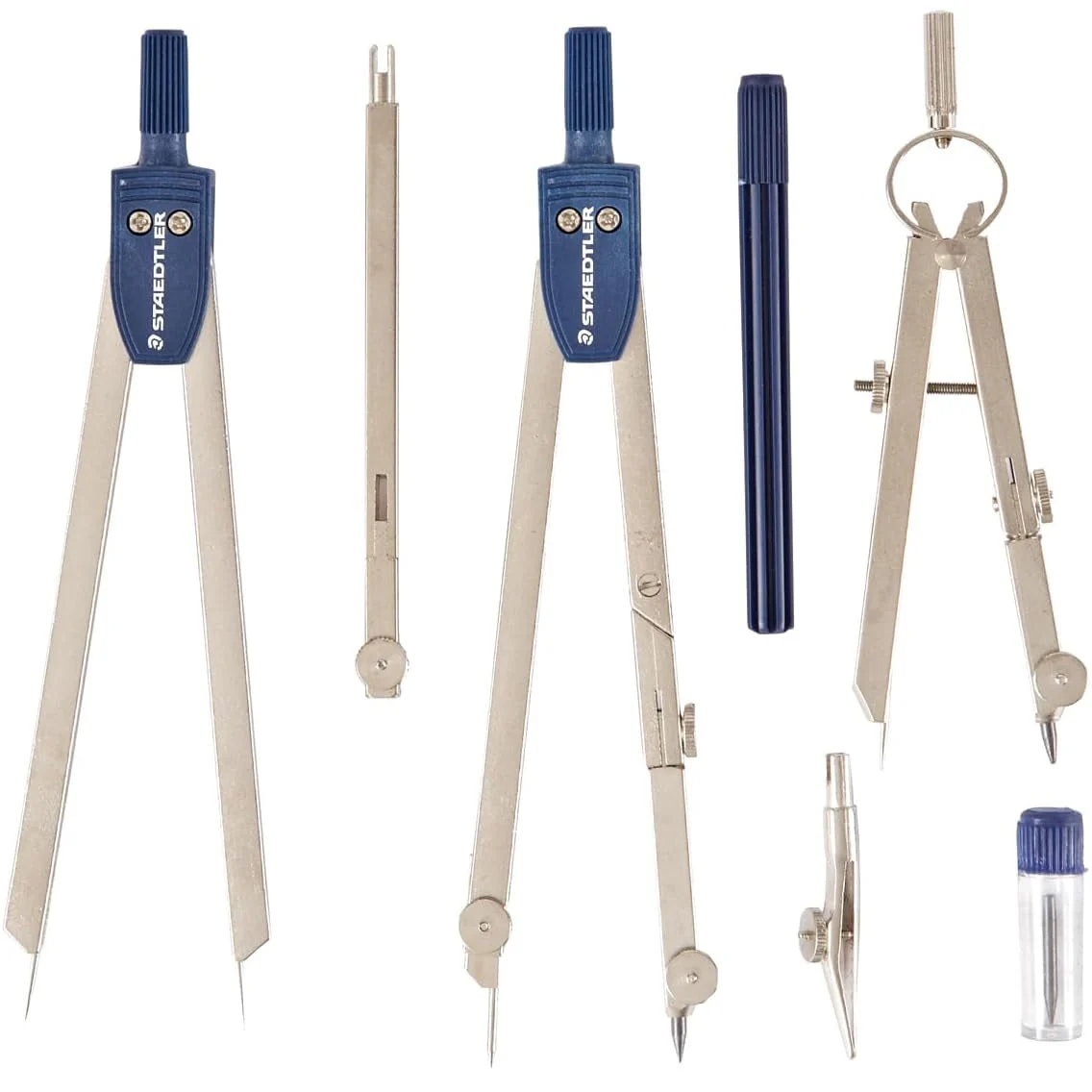 Staedtler Arco Compass Geometry Set Metal Drawing Kit Precision Technical - Image 2