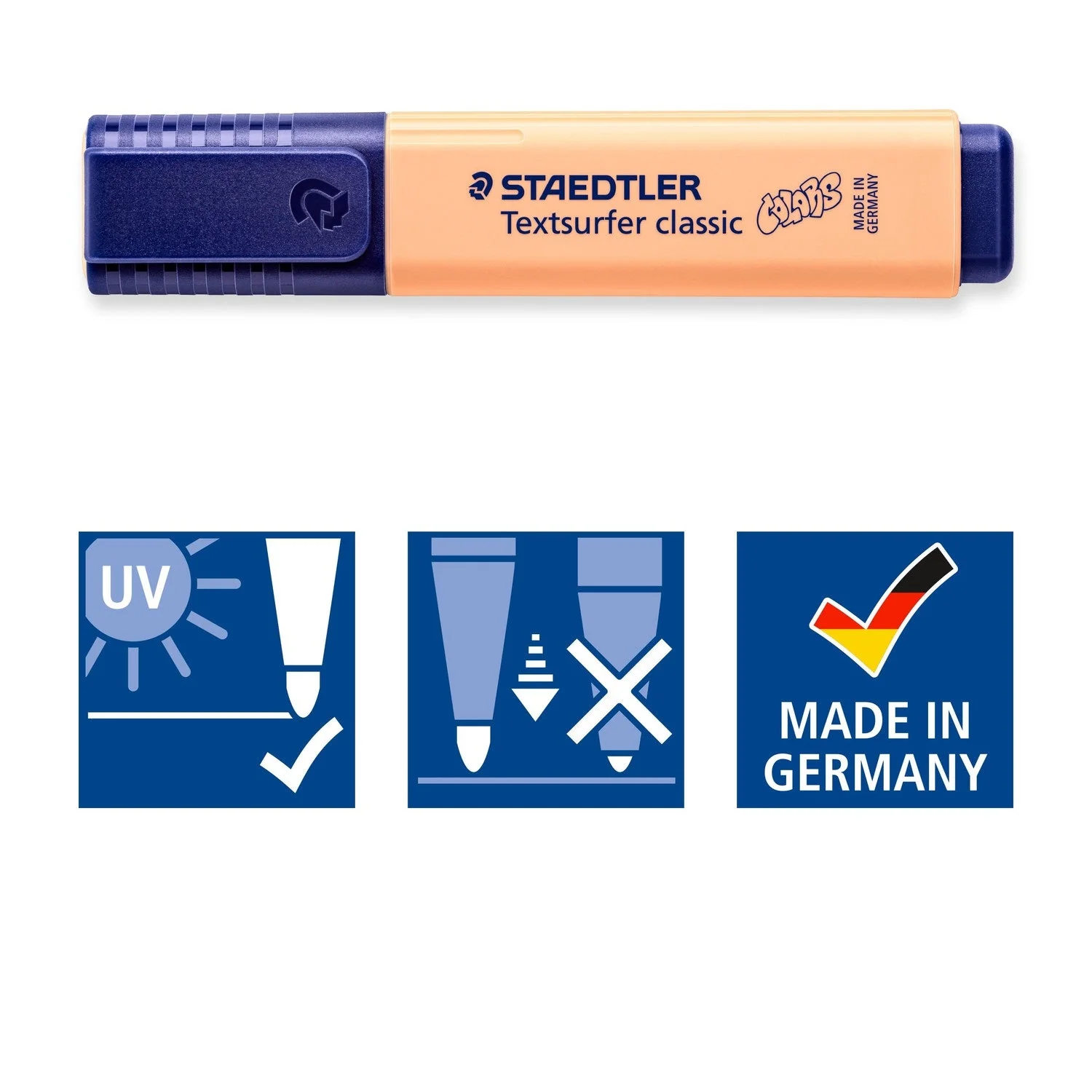 Staedtler Textsurfer Pastel Colours Classic Highlighters Pack 6 Wallet - Image 5