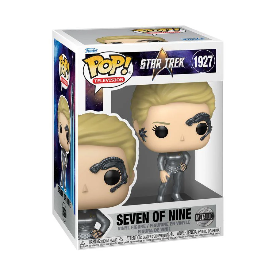 Star Trek: Voyager - Seven of Nine Metallic Pop! Vinyl - Image 2
