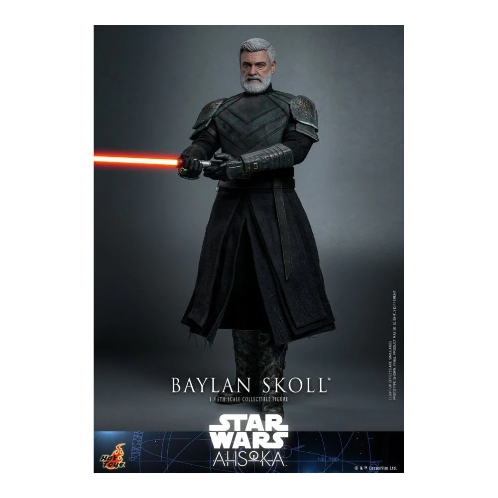 Star Wars Ahsoka Baylan Skoll 1:6 Collectable Action Figure 32cm - Image 3
