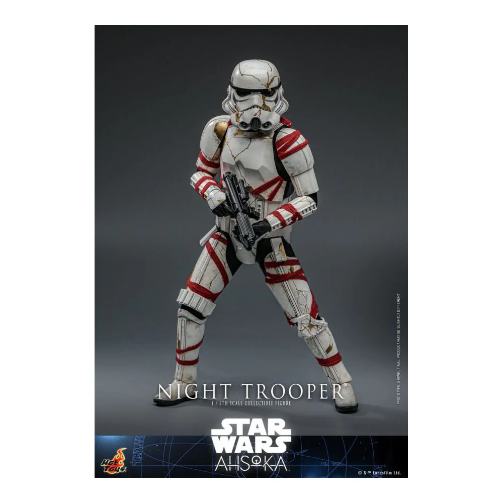 Star Wars: Ahsoka Night Trooper 1:6 Scale Collectable Action Figure - Image 2