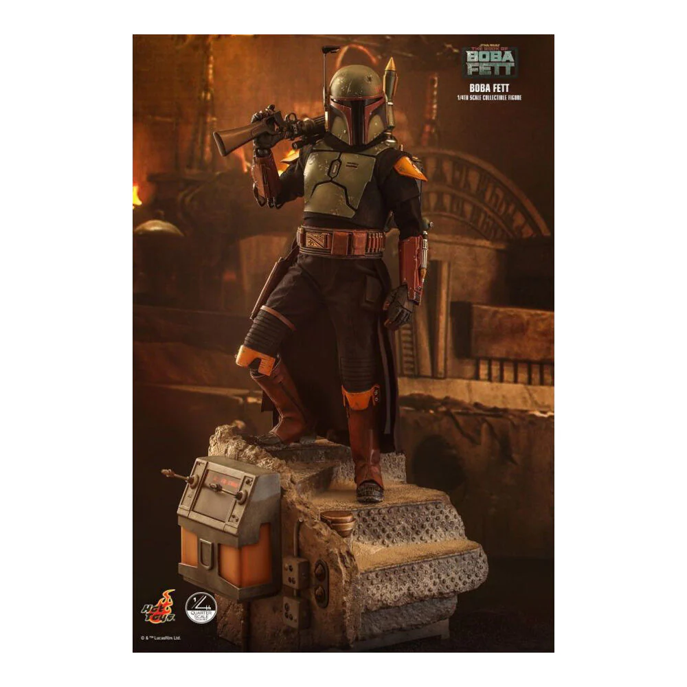 Star Wars Book of Boba Fett Boba Fett Collectable Action Figure - Image 2