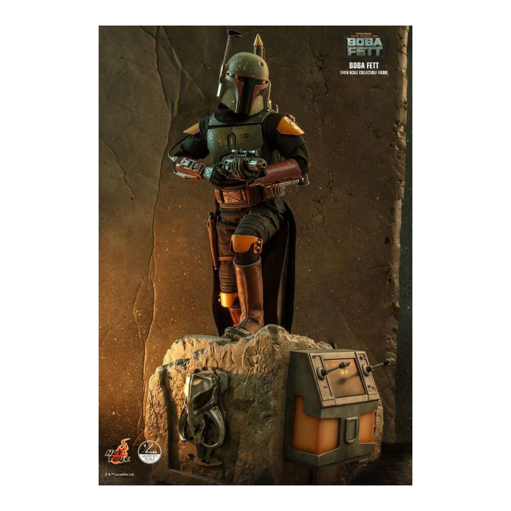 Star Wars Book of Boba Fett Boba Fett Collectable Action Figure - Image 7