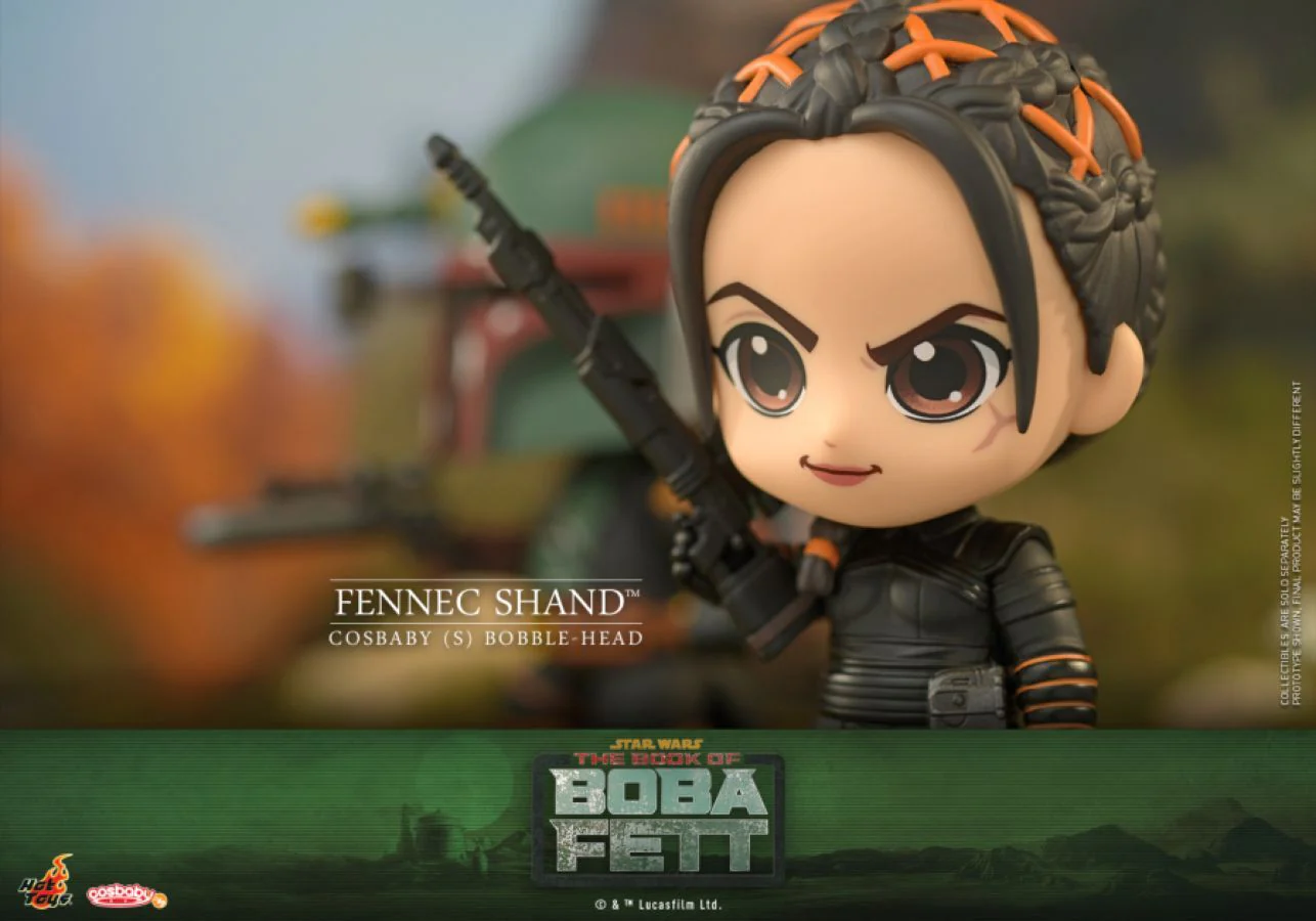 Star Wars Fennec Shand Bounty Hunter Cosbaby Hot Toys Action Figure Toy - Image 3