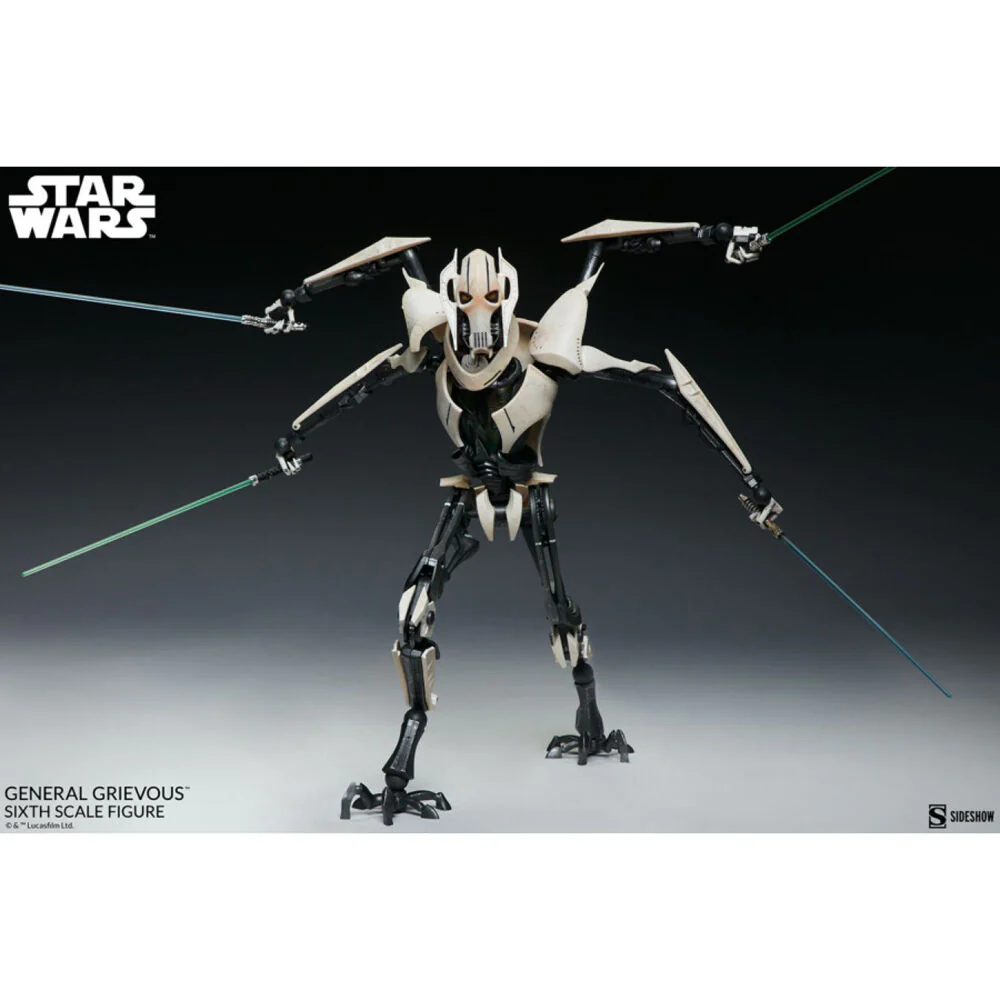 Star Wars General Grievous 1:6 Scale Action Figure - Image 7