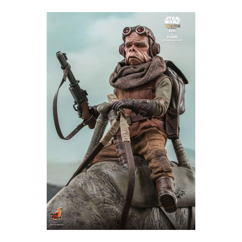 Star Wars Mandalorian Kuiil & Blurrg 16 Scale Action Figure - Image 5