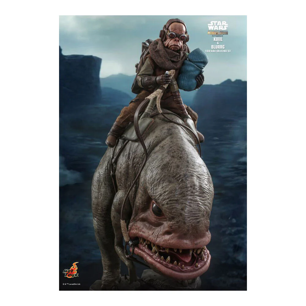 Star Wars Mandalorian Kuiil & Blurrg 16 Scale Action Figure - Image 6