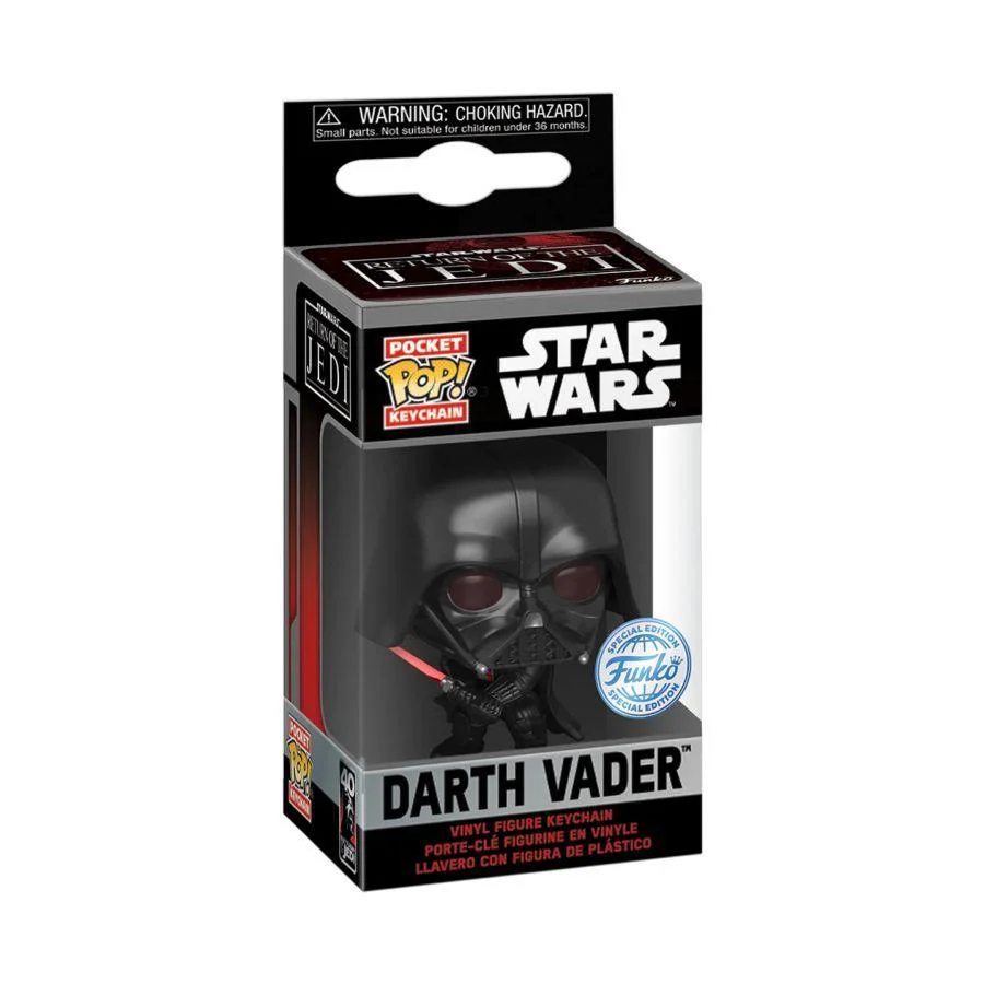 Star Wars: Return of the Jedi 40th Anniversary -Darth Vader Pop! Keychain - Image 2
