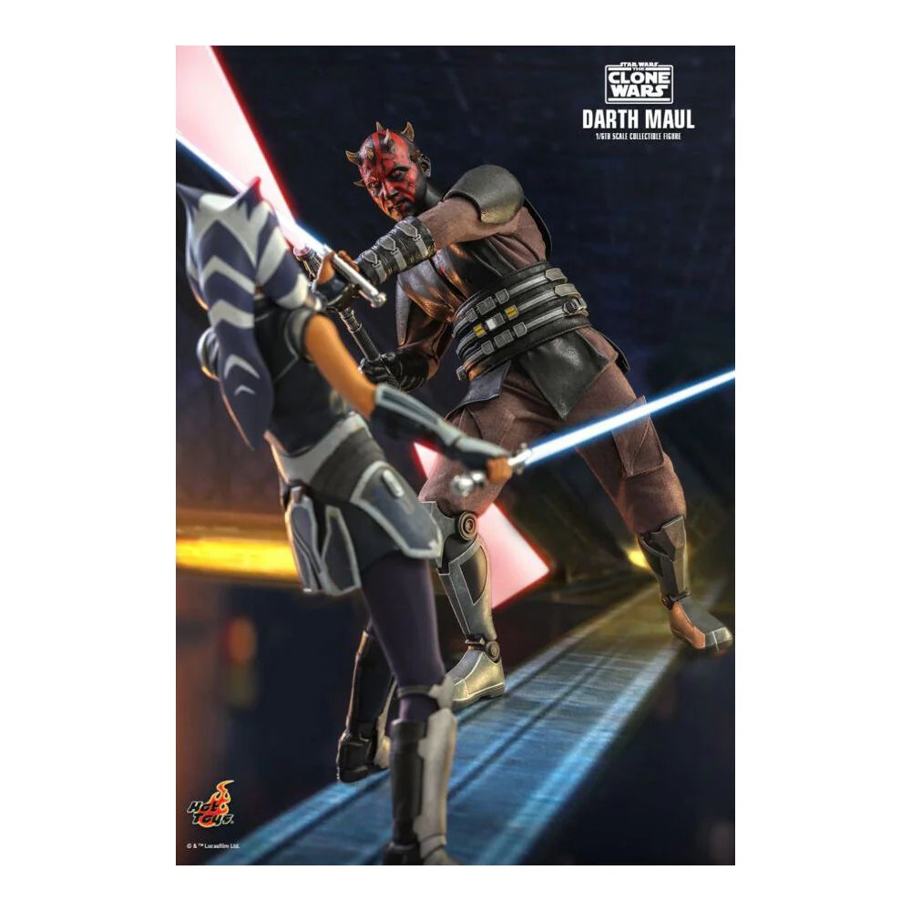 Star Wars: The Clone Wars Darth Maul 1:6 Scale Collectable Action Figure - Image 7