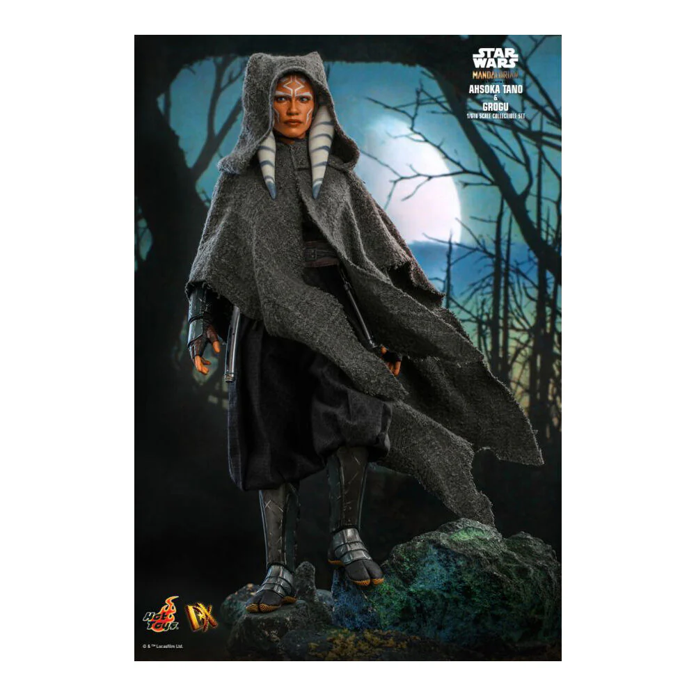 Star Wars The Mandalorian Ahsoka Tano & Grogu 1:6 Figure Collectable - Image 4