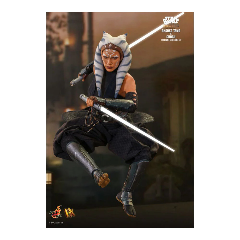 Star Wars The Mandalorian Ahsoka Tano & Grogu 1:6 Figure Collectable - Image 7