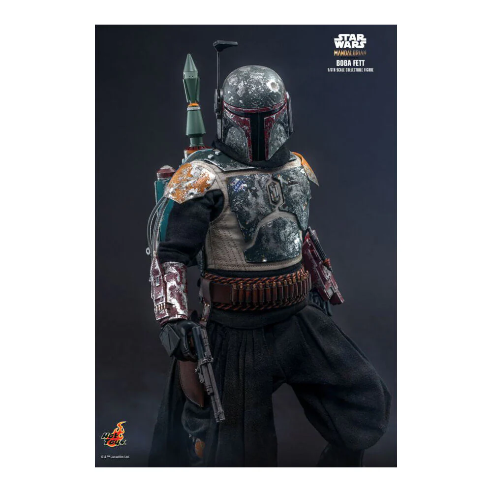 Star Wars The Mandalorian Boba Fett 1:6 Scale Collectable Action Figure - Image 7
