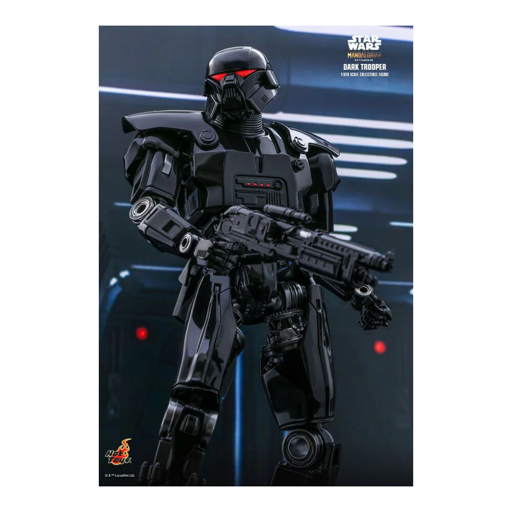 Star Wars The Mandalorian Dark Trooper 1:6 Scale Collectable Action Figure - Image 2