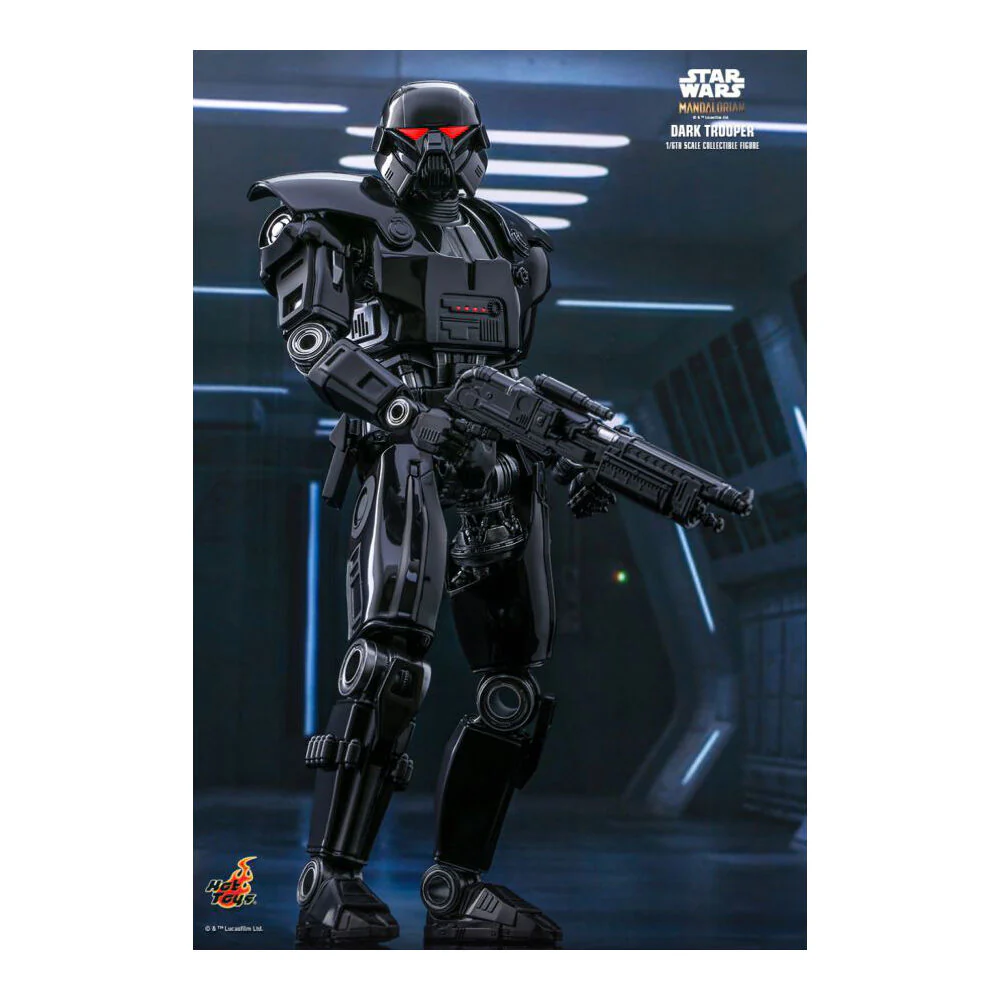 Star Wars The Mandalorian Dark Trooper 1:6 Scale Collectable Action Figure - Image 5