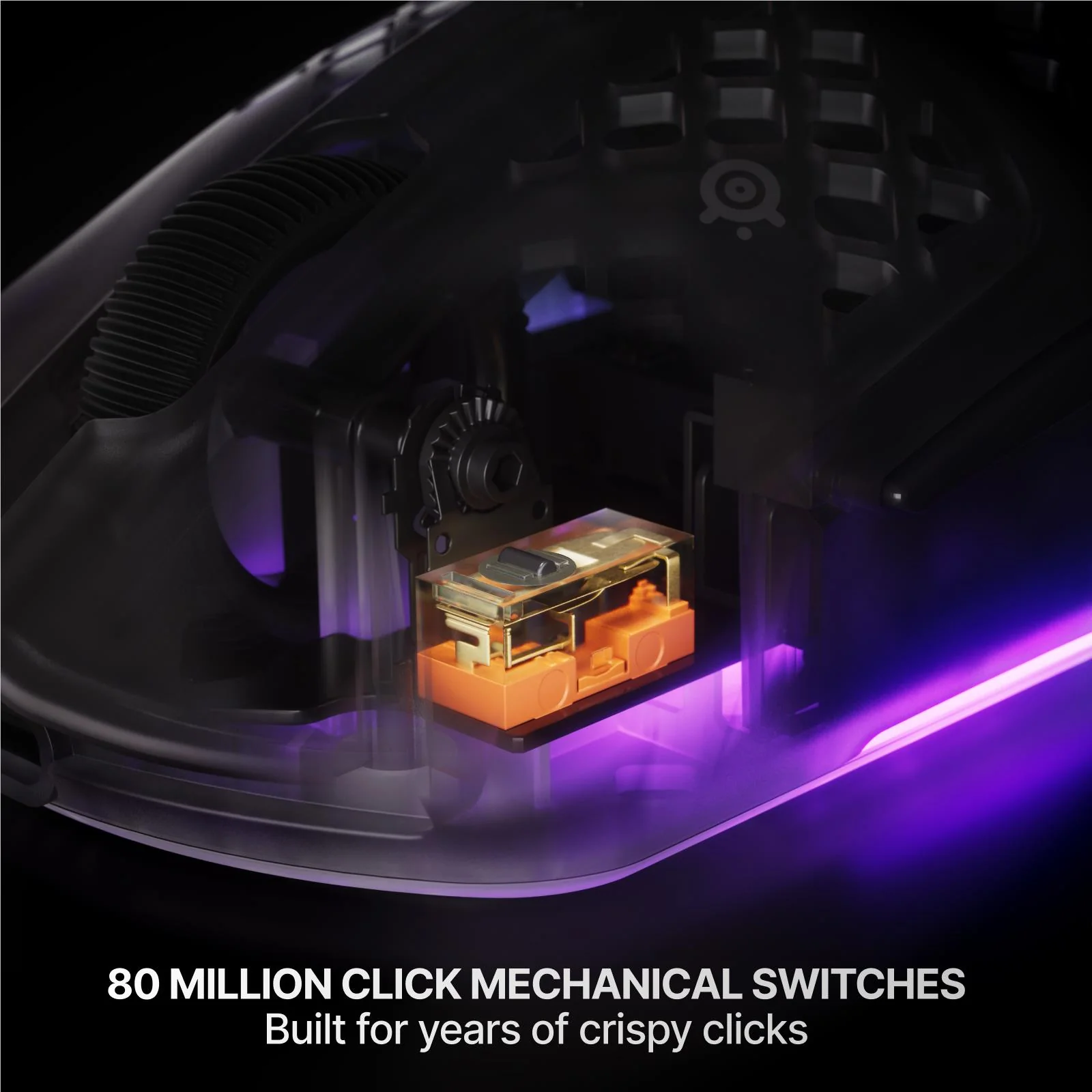 SteelSeries Aerox 3 Gen 2 Wireless Gaming Mouse Magenta Haze - Image 6