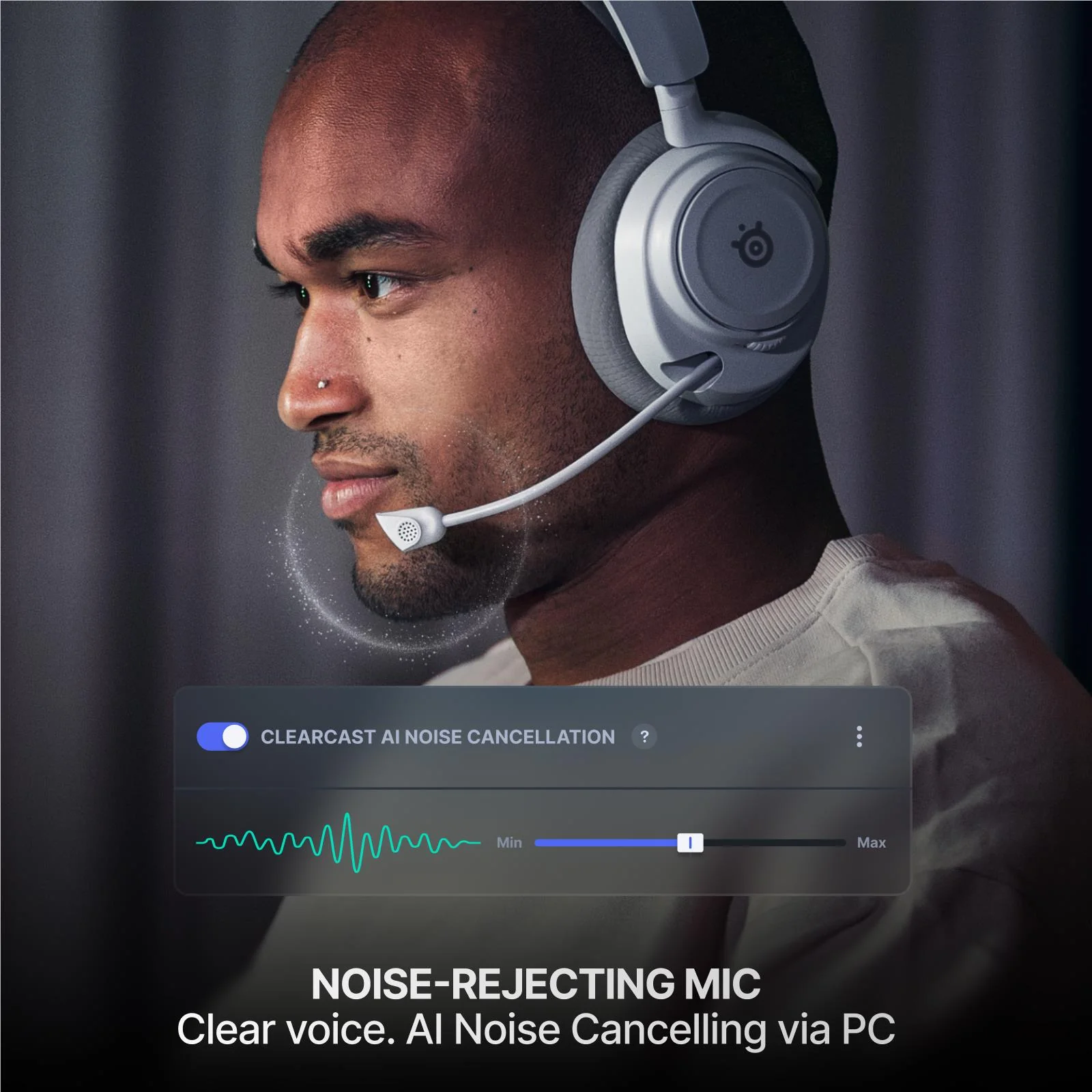 SteelSeries Arctis Nova 7 Gen 2 Wireless Gaming Headset (White) - Image 7