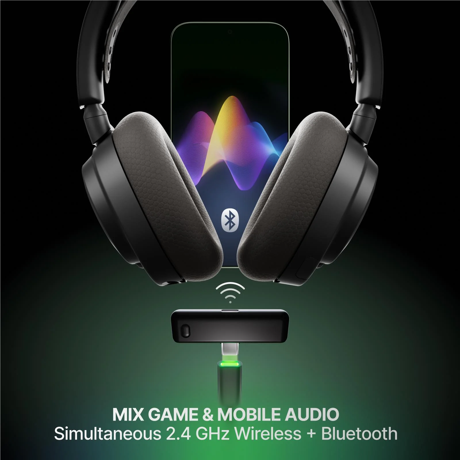 SteelSeries Arctis Nova 7X Gen 2 Wireless Gaming Headset (Black) - Image 4