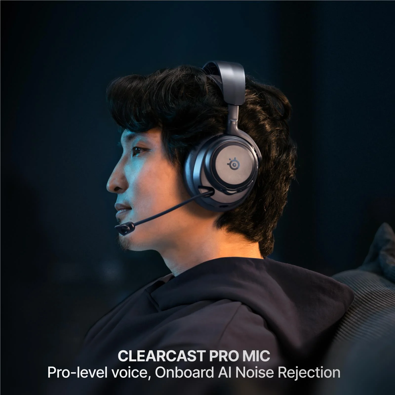 SteelSeries Arctis Nova Pro Omni Gaming Headset (Midnight Blue) - Image 4
