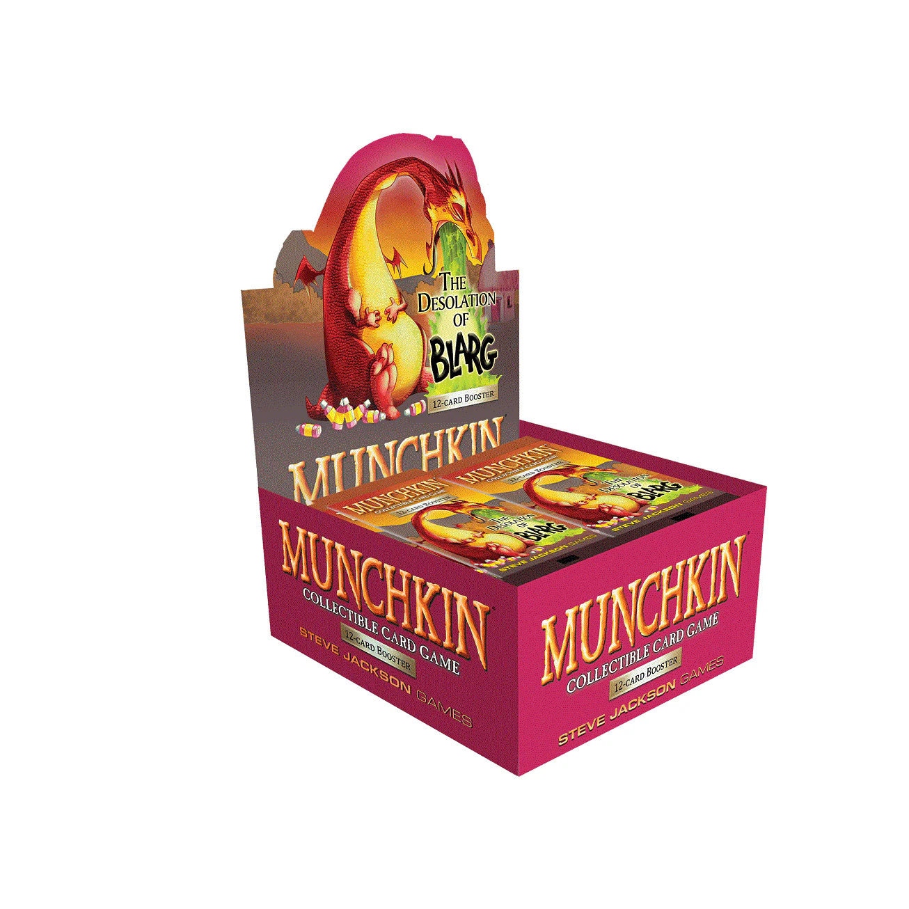Steve Jackson Games Munchkin CCG The Desolation of Blarg Booster DISPLAY 24 - Image 2