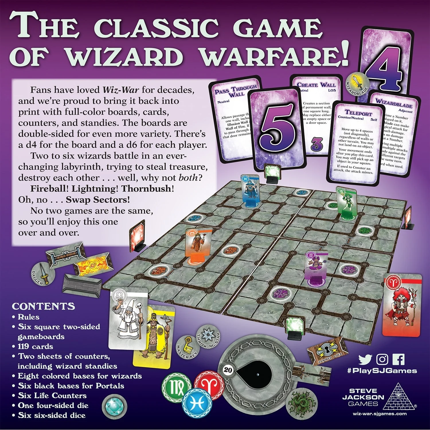 Steve Jackson Games Wiz-War Game - Image 2