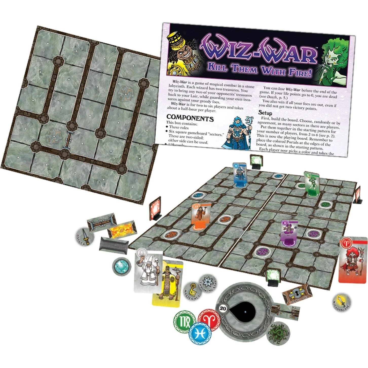 Steve Jackson Games Wiz-War Game - Image 5