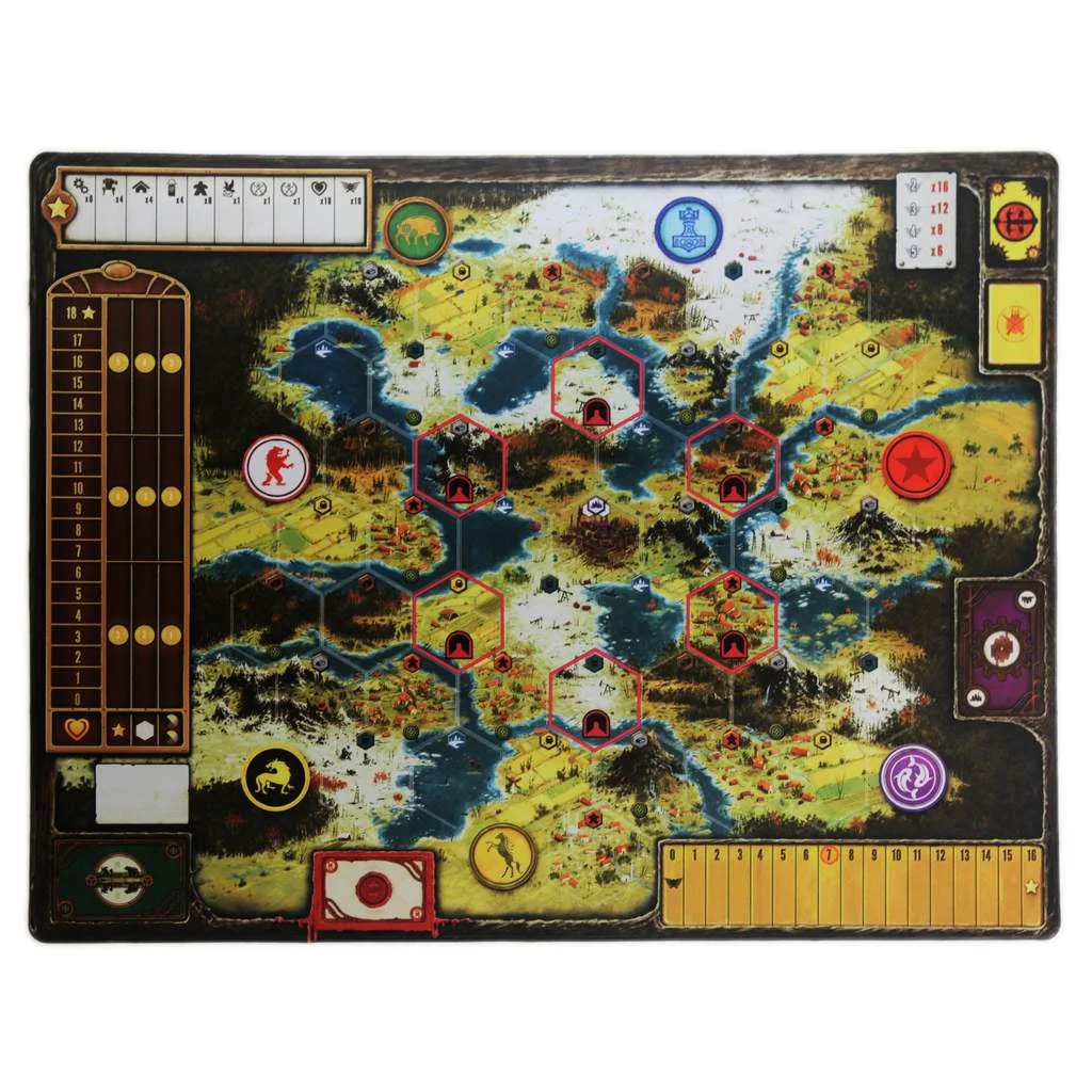 Stonemaier Games Scythe: Playmat