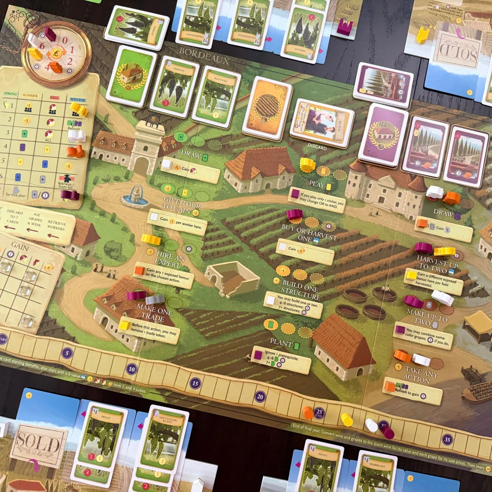 Stonemaier Games Viticulture: Bordeaux Board Game - Image 4