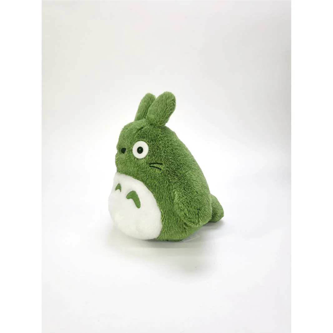 Studio Ghibli Beanbag Plush: My Neighbor Totoro - Fluffy Totoro Green - Image 2