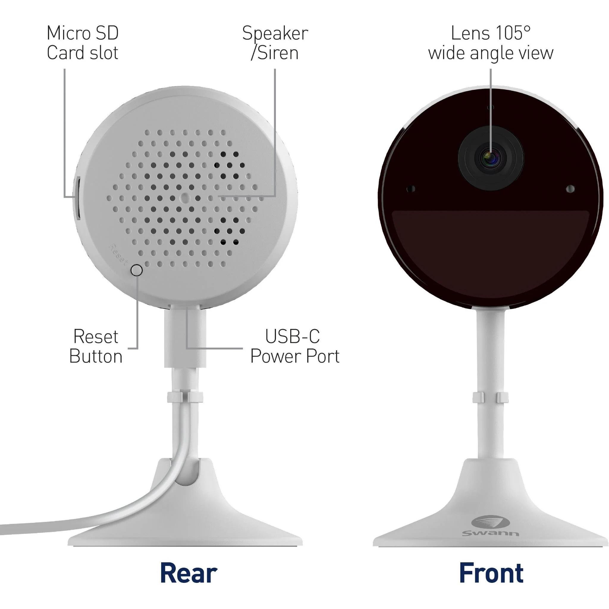 Swann 2K Indoor Wi-Fi Camera - Image 6