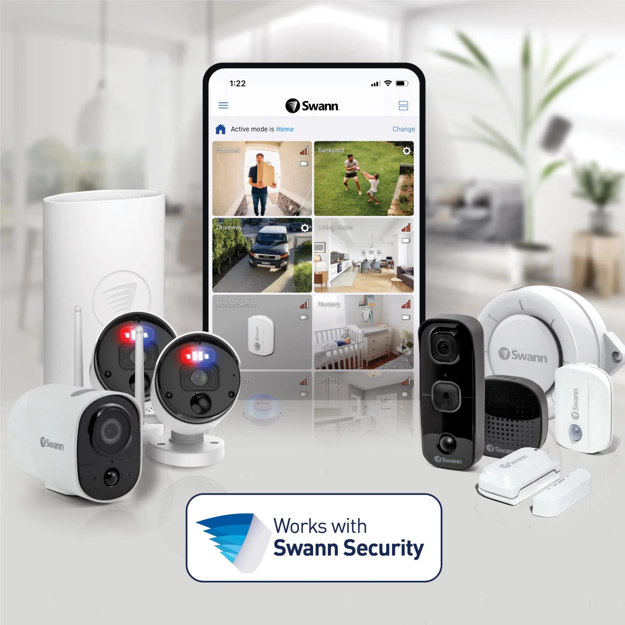 Swann Buddy 4K Video Doorbell with Chime - Image 7