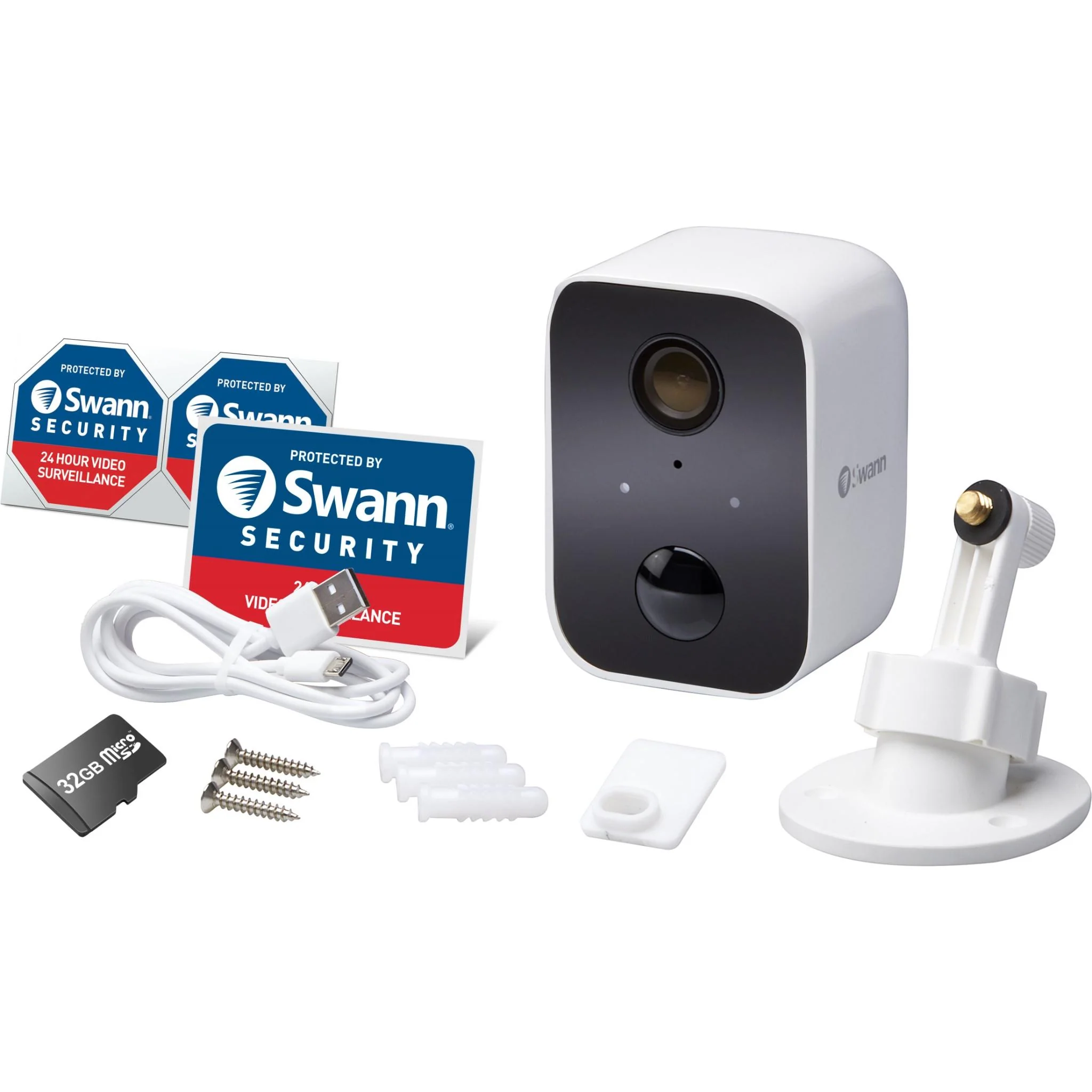 Swann CoreCam 1080p Battery Security Camera (White) [1 Pack] - Image 2