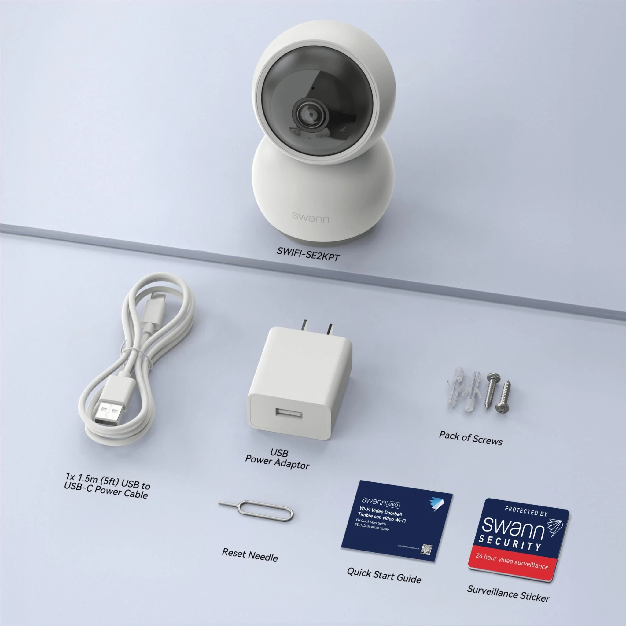 Swann EVO 2K Pan and Tilt Indoor WiFi Camera - Image 3