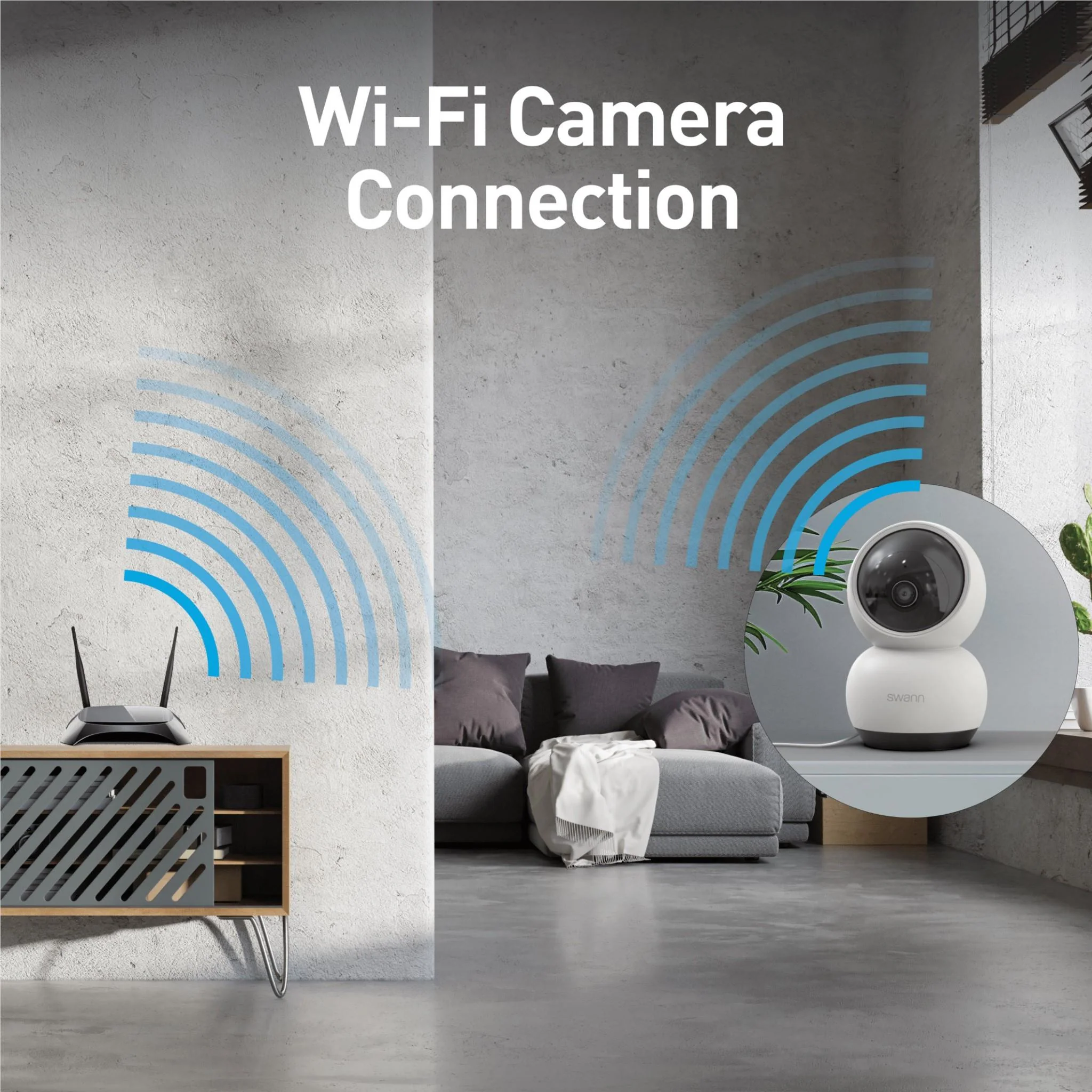 Swann EVO 2K Pan and Tilt Indoor WiFi Camera - Image 7
