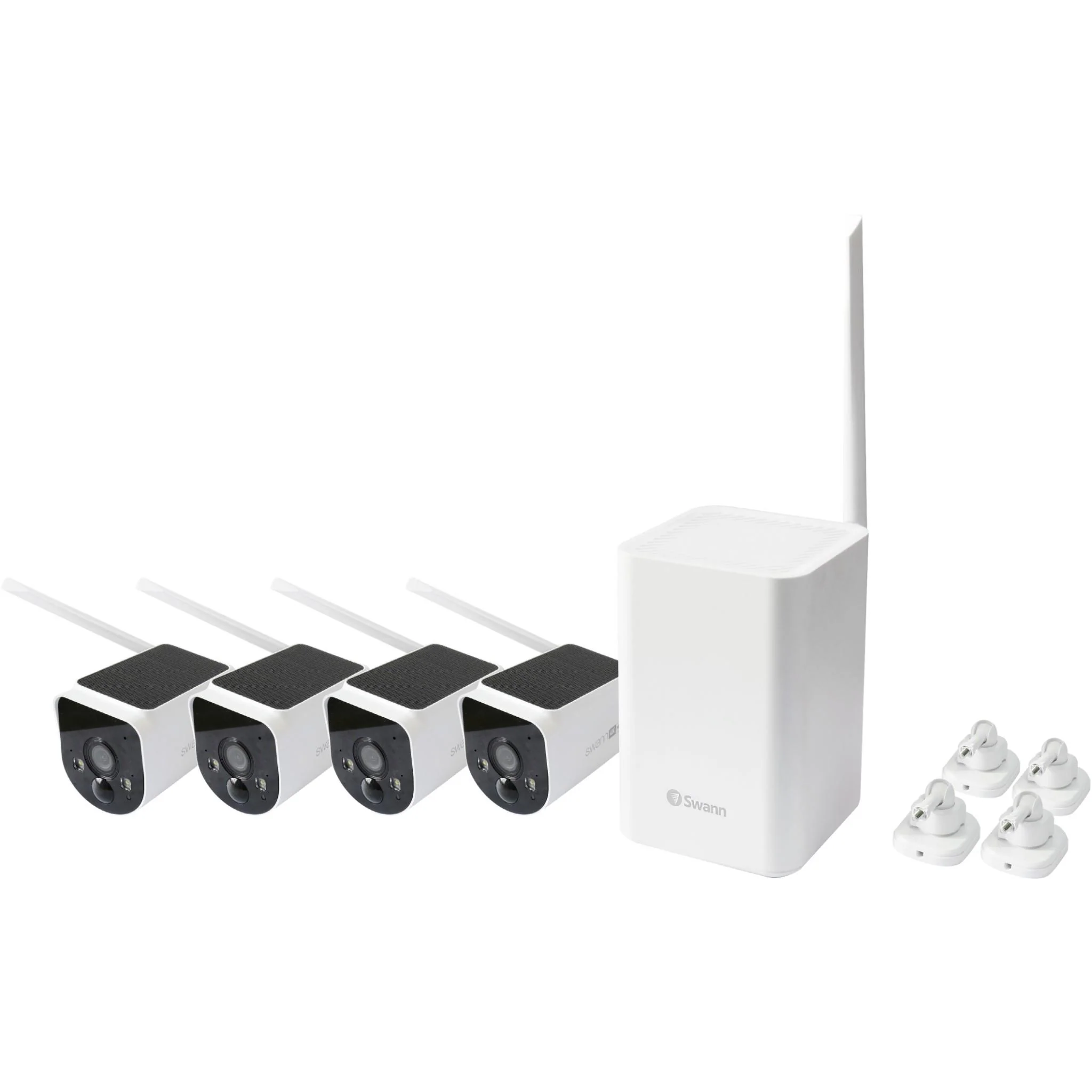 Swann MaxRanger4K with Long Range Wireless Solar Security System [4 Pack] - Image 2