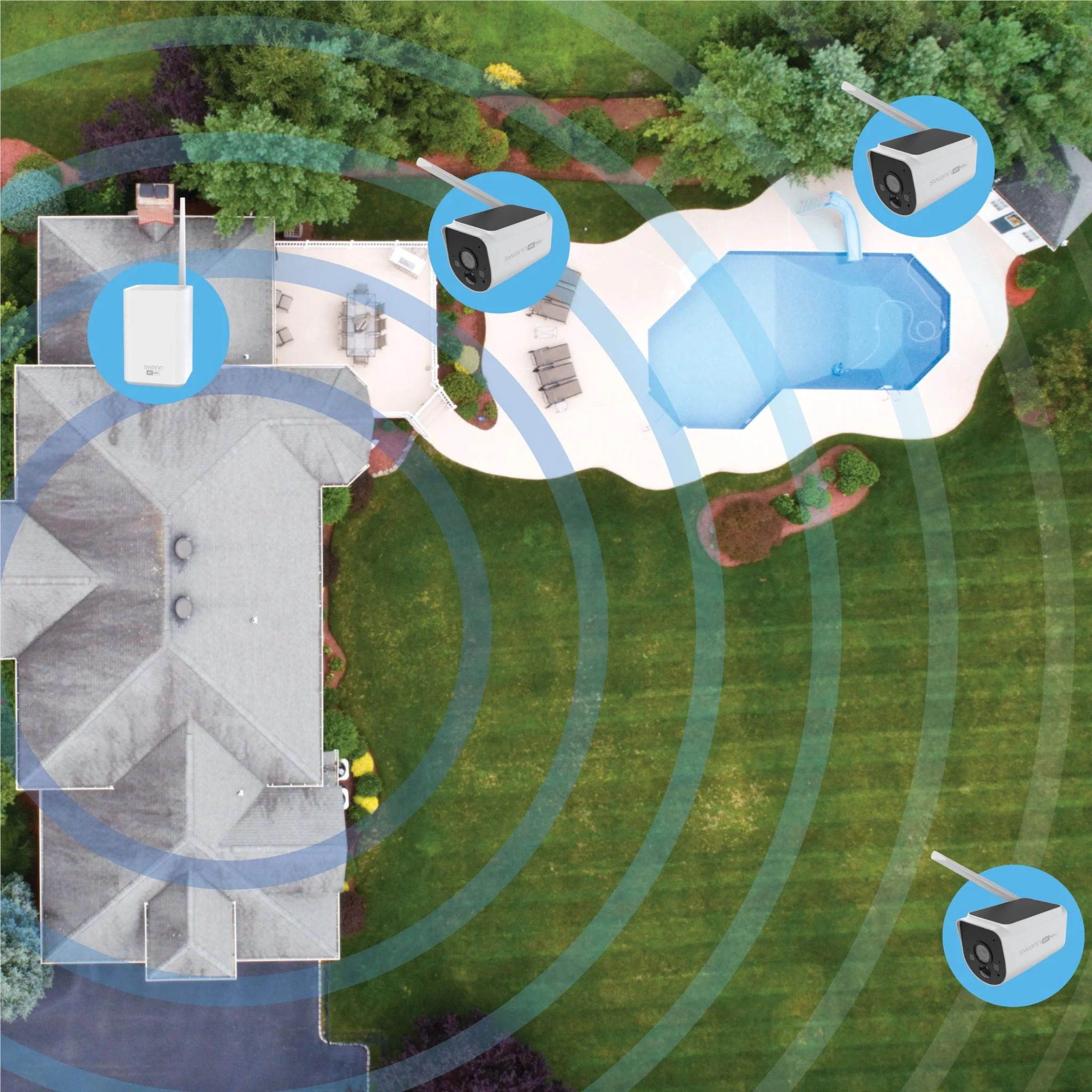 Swann MaxRanger4K with Long Range Wireless Solar Security System [4 Pack] - Image 8