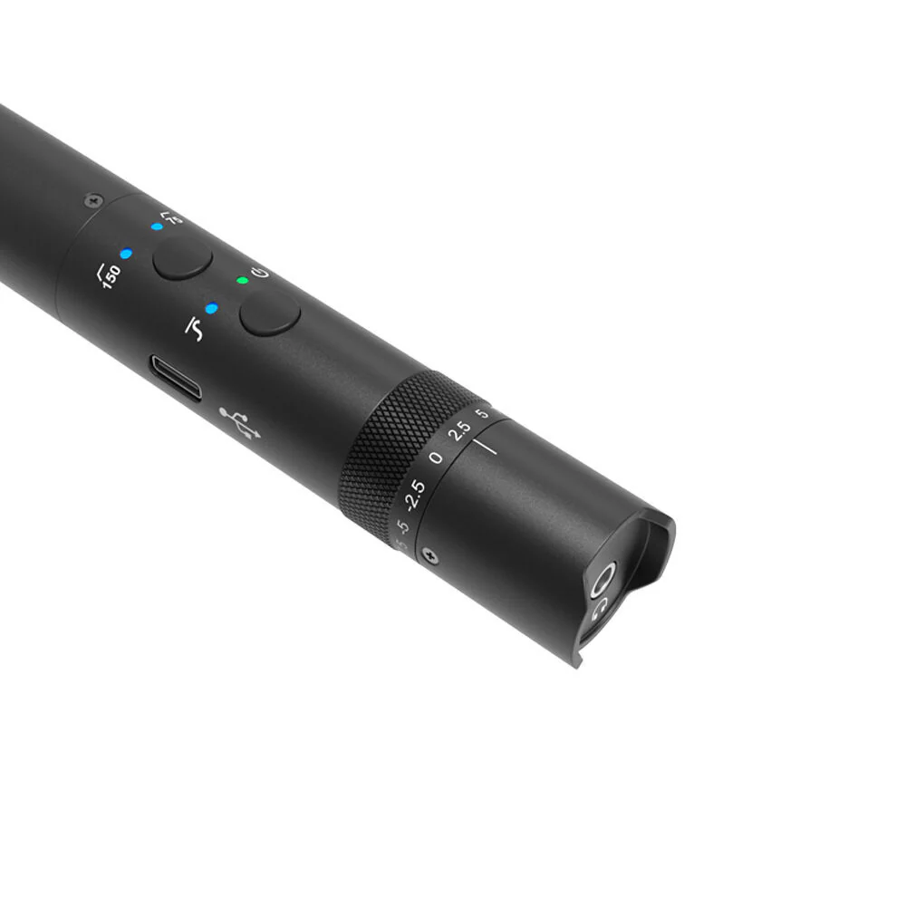 Synco Shotgun Microphone Broadcast Level Camera Mount for Filmmaking (Black) - Image 2
