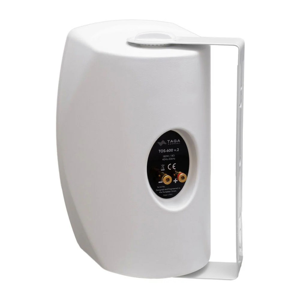 TAGA Harmony 6.5" 2-Way Outdoor-Indoor Speakers Pair (White) - Image 3