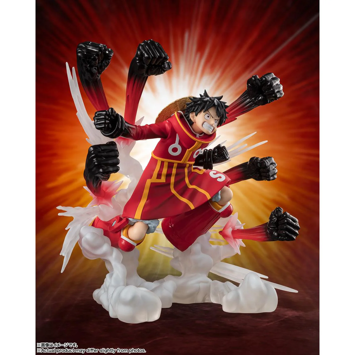 Tamashii Nations FiguartsZERO Luffy – Gum-Gum Hawk Gatling - Image 4