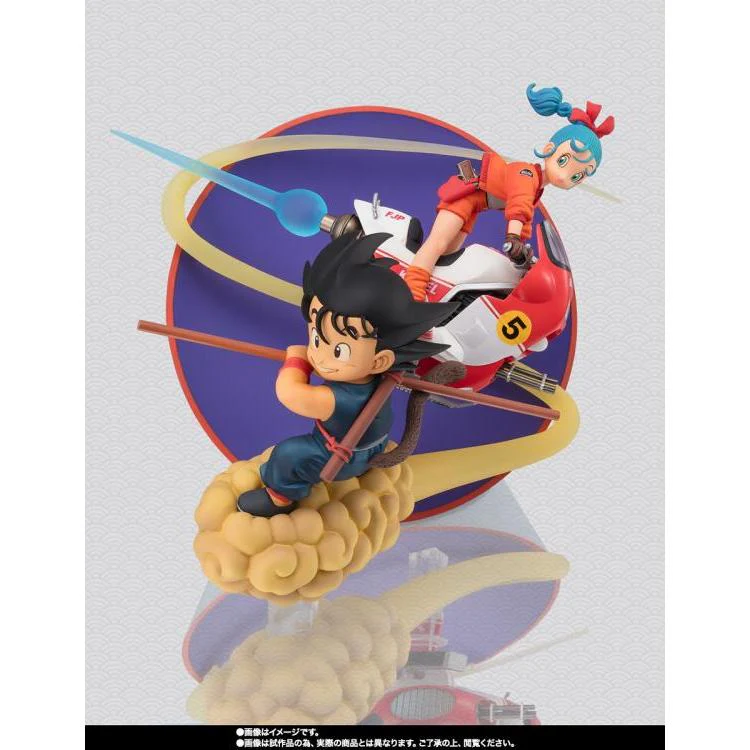 Tamashii Nations Figuartszero Son Goku and Bulma - Image 2