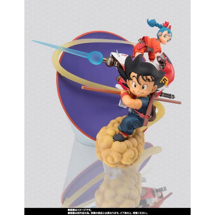 Tamashii Nations Figuartszero Son Goku and Bulma - Image 3