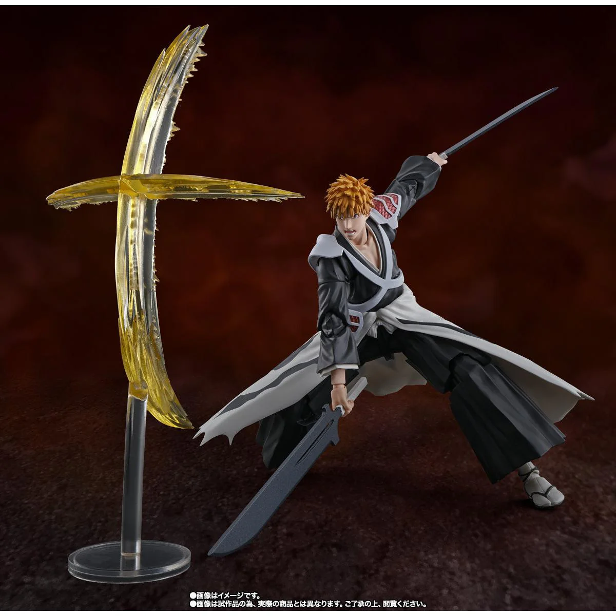 Tamashii Nations S.H.Figuarts Ichigo Kurosaki (Dualzangetsu) - Image 5