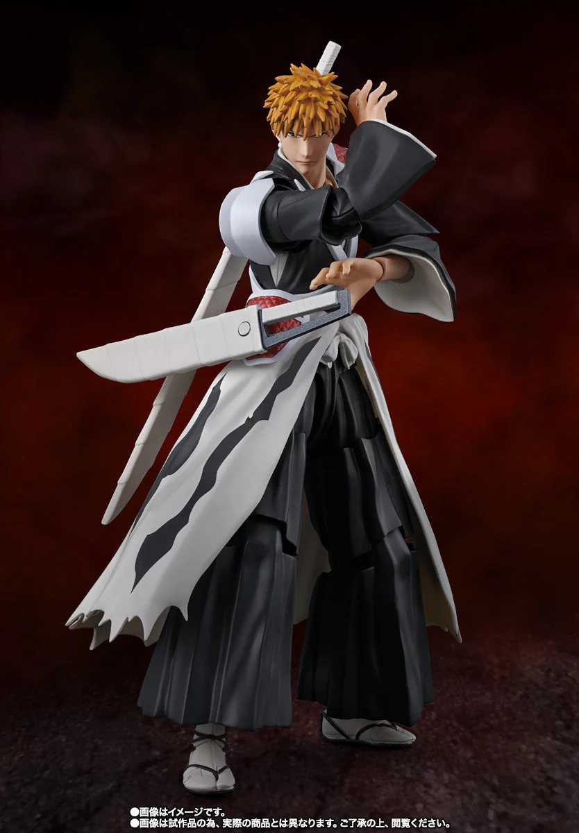 Tamashii Nations S.H.Figuarts Ichigo Kurosaki (Dualzangetsu) - Image 6